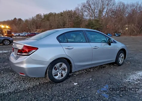 2014 Honda Civic Lx z USA, uszkodzony, nr VIN 2HGFB2F50EH541699